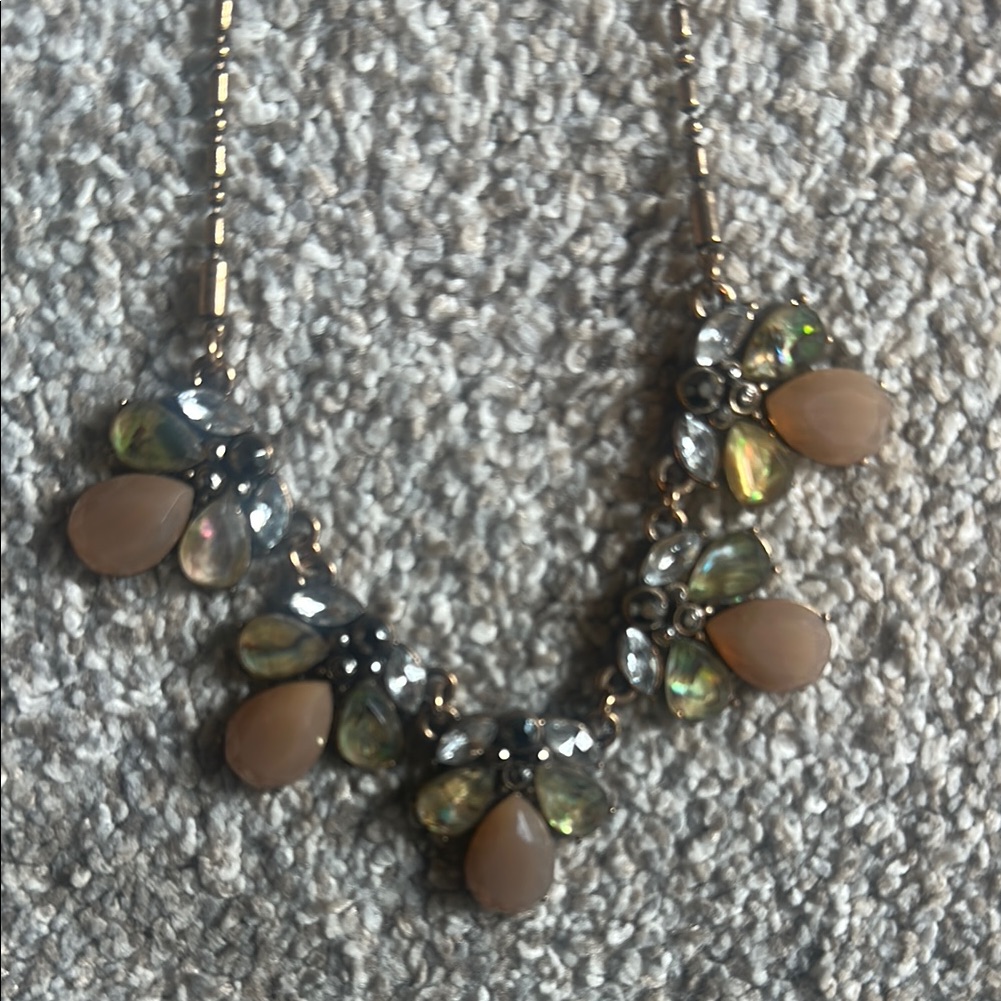 Loft Gold And Brown Necklace With Elegant Design 22$